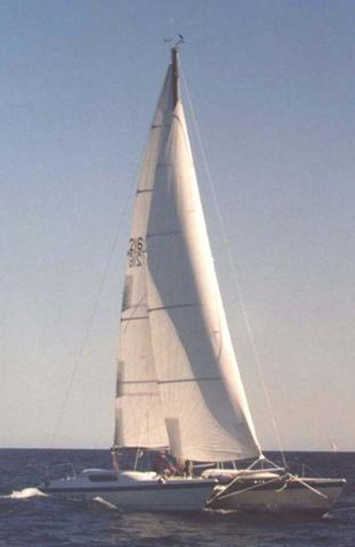 Cranking at 18 kts.