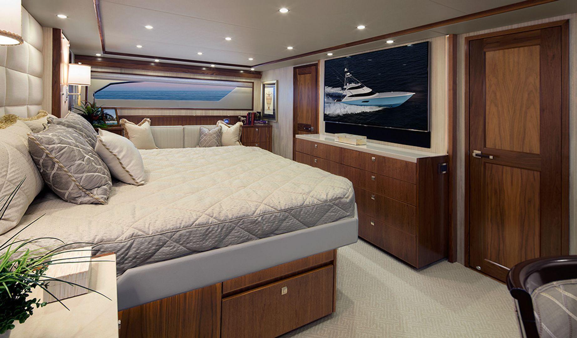 Viking Yachts Enclosed Bridge 92'