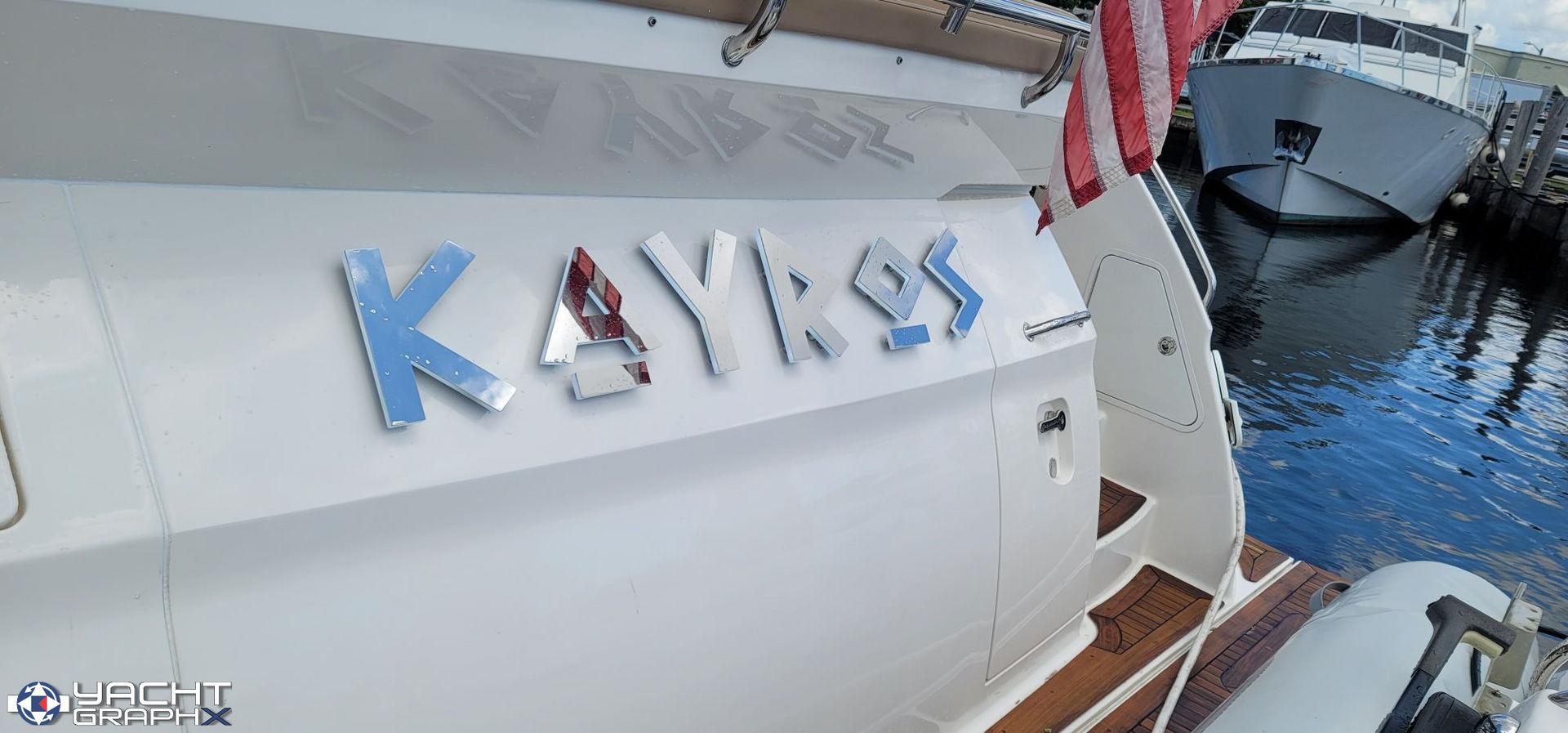 Yachtgraphx 3D Lettering Sea Ray L Class 65'