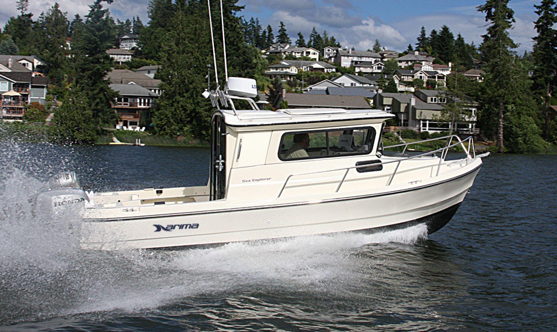 Arima Boats Sea Explorer HT 21'