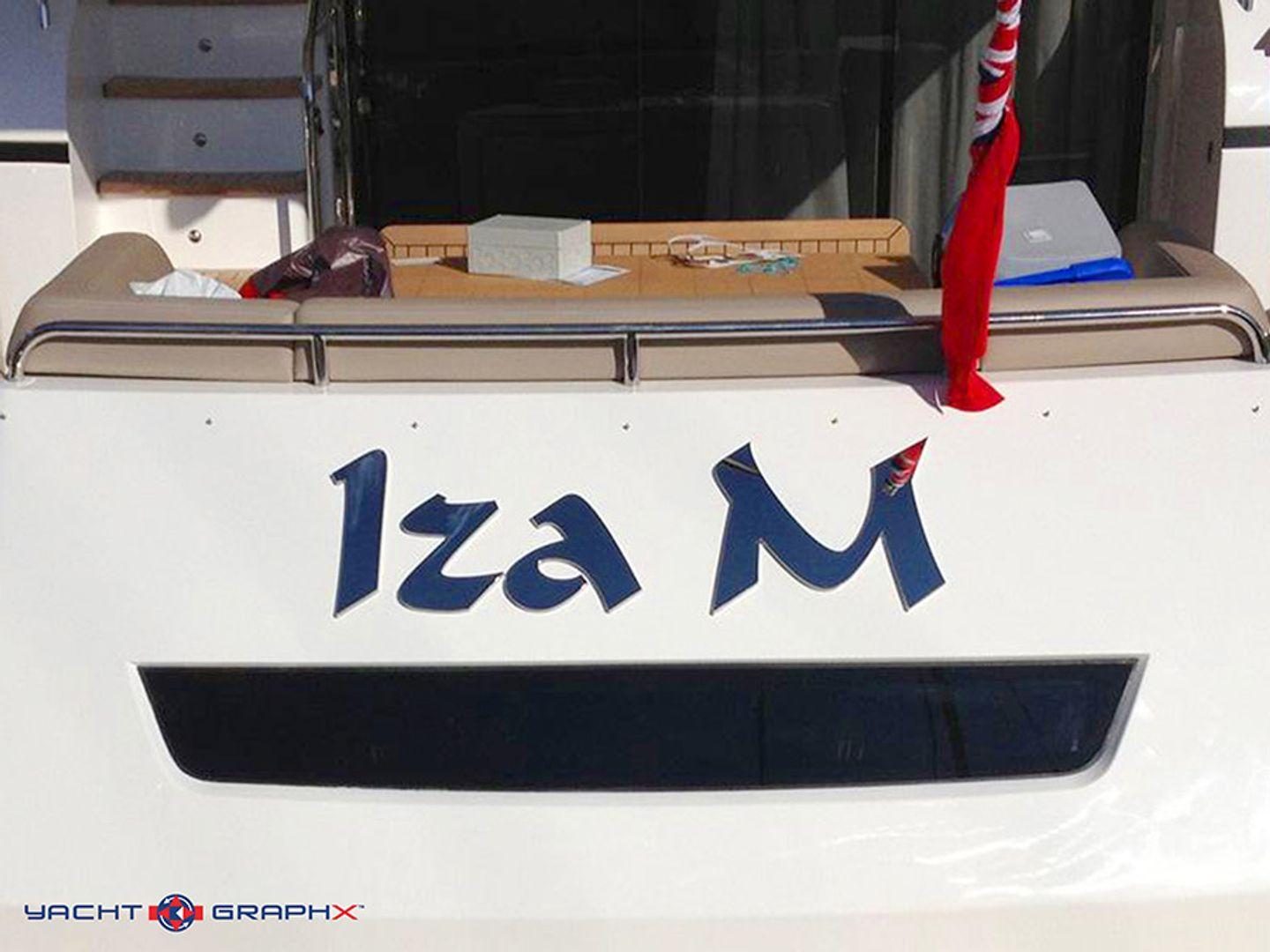 Yachtgraphx 3D Lettering Motor Yachts