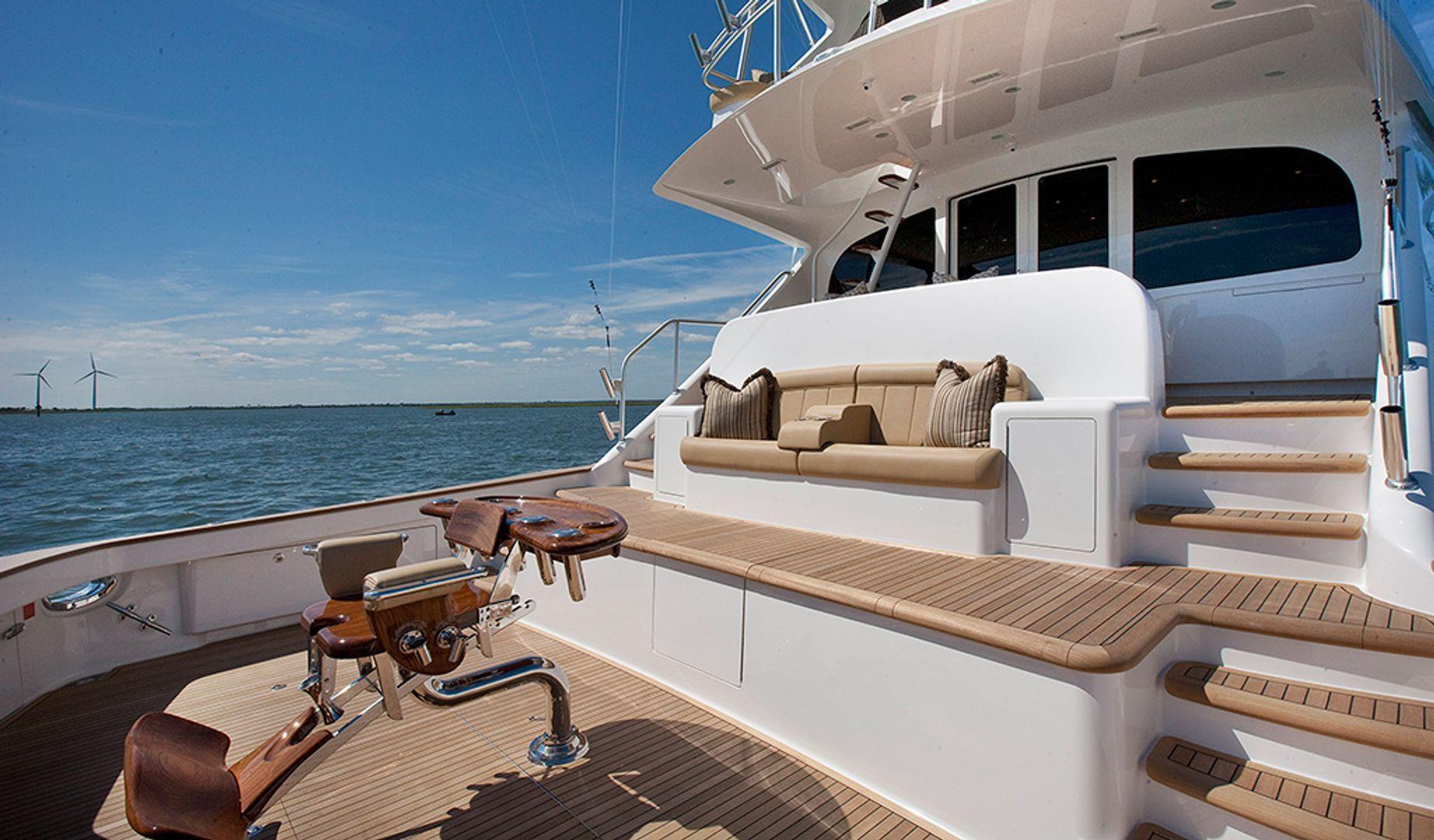 Viking Yachts Enclosed Bridge 92'