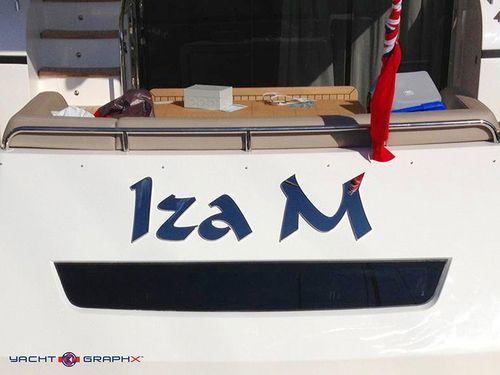 Yachtgraphx 3D Lettering Motor Yachts