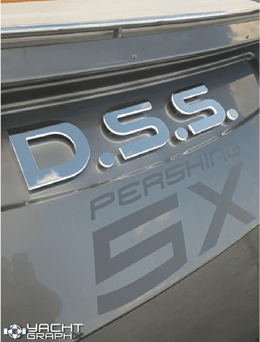 Yachtgraphx 3D Lettering Pershing 5X 54'