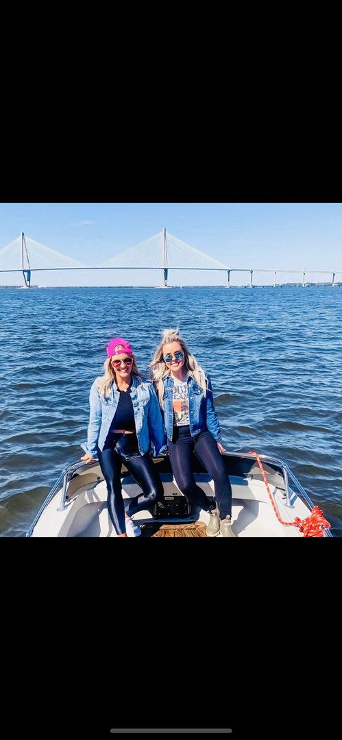 Everyone loves a Classic Whaler and Charleston Harbor cruise. 